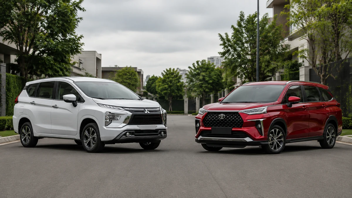 Xpander HEV vs Toyota Veloz: 7 ที่นั่งคันไหนคุ้มกว่า