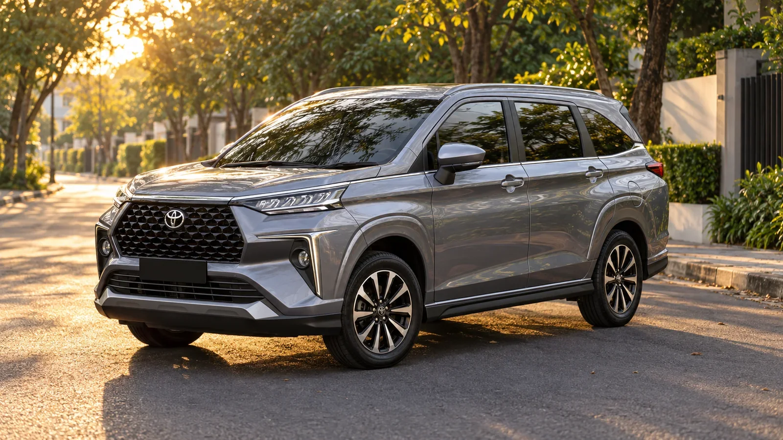 ภาพประกอบ AI ของ Toyota Veloz พร้อมตรา Toyota