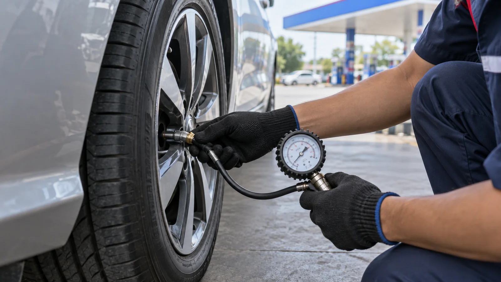 ลมยางรถยนต์เท่าไหร่? วิธีดู PSI และวัดตอนยางเย็น