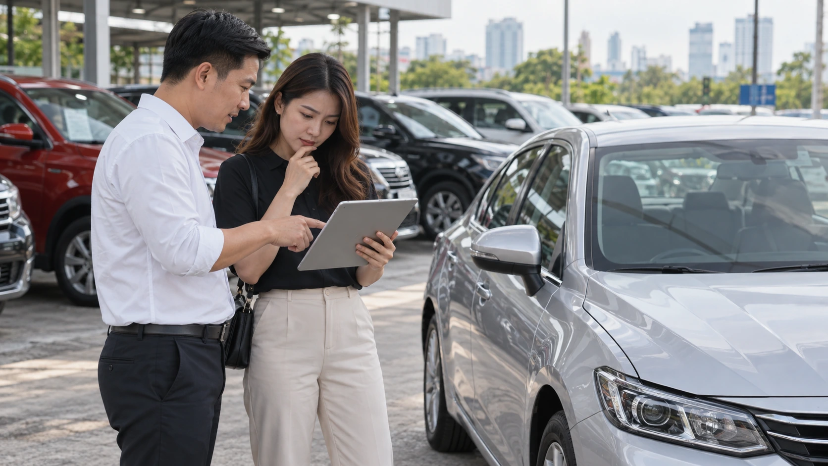Chỉ số độ tin cậy tín hiệu giá xe cũ Việt Nam