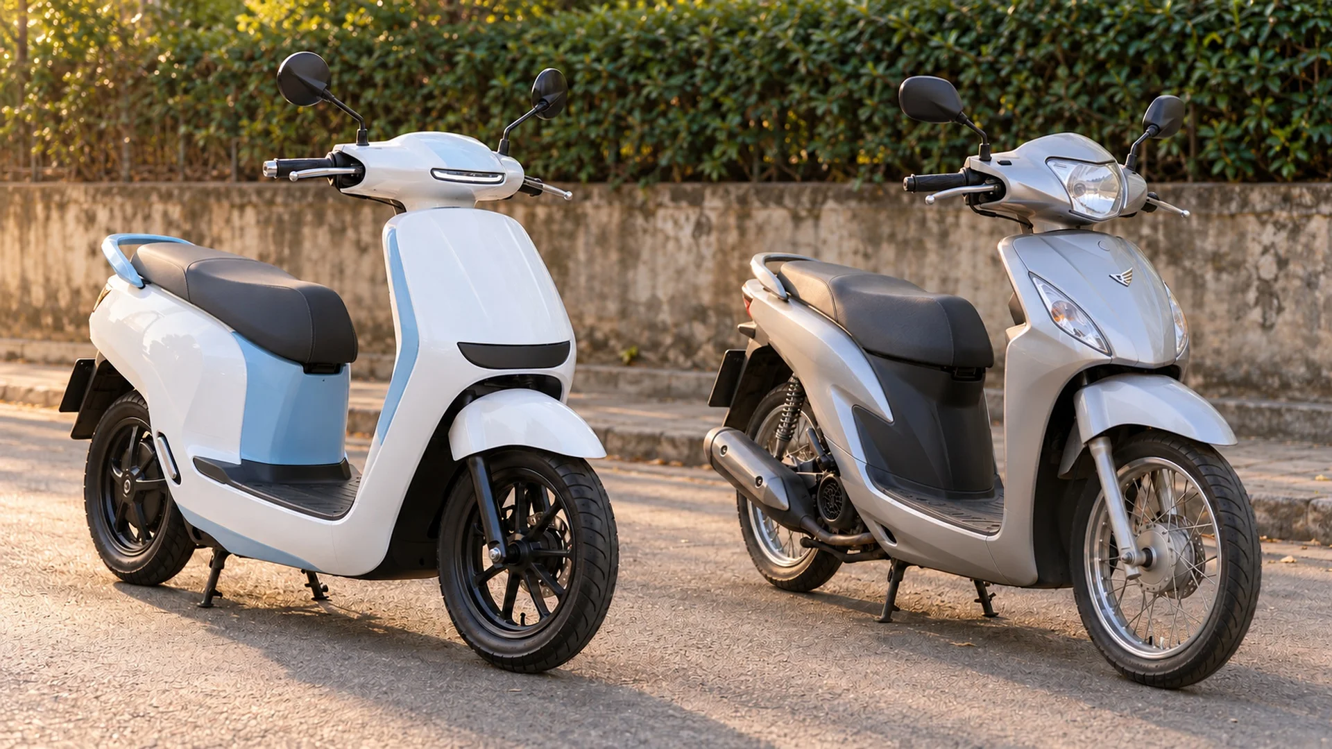 25 triệu: xe điện mới hay Honda Vision 5 năm tuổi?
