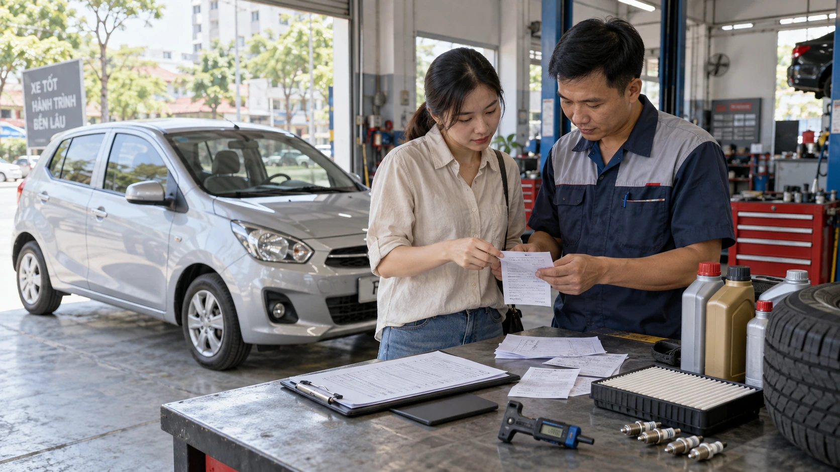 Chi phí 30 ngày đầu sau mua xe cũ: lập 5 quỹ có điều kiện