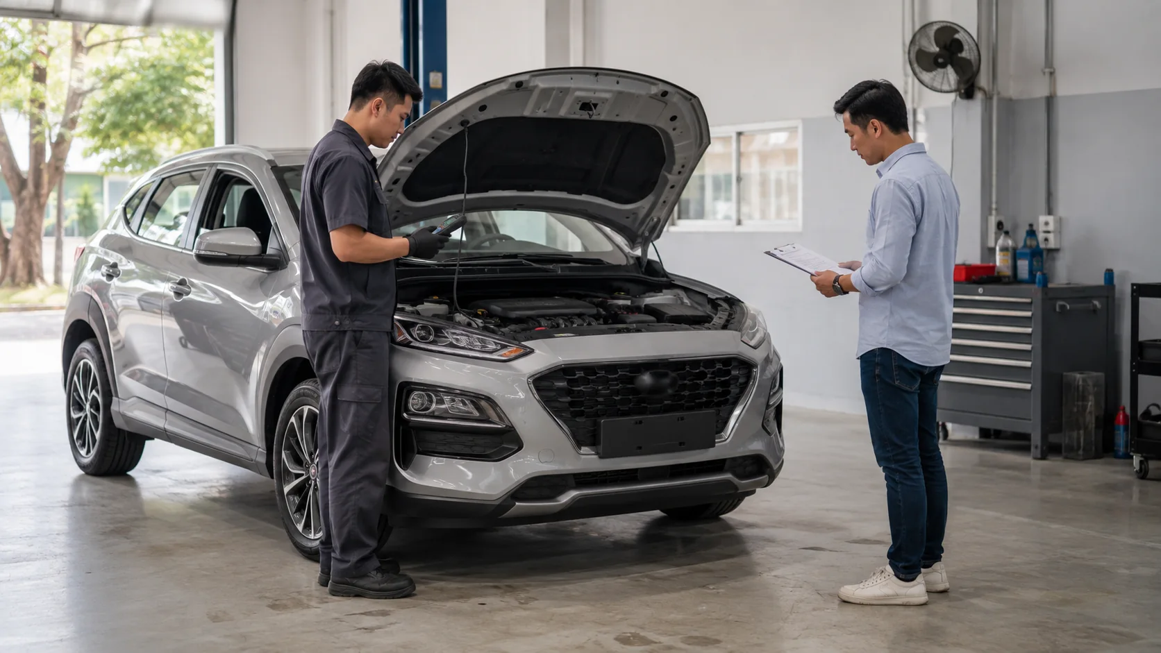 Kiểm tra xe cũ trước khi mua: checklist pháp lý và kỹ thuật